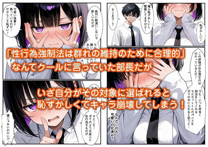 フル【俺をモルモットくんと呼ぶクールな先輩  実はドMで種付け懇願を連呼してきた】エロ漫画専門店・南国ピンク@無料エロ漫画-5