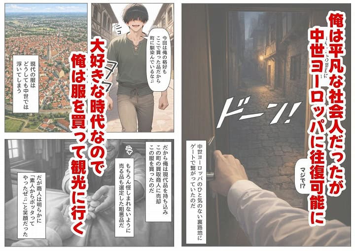 中世ヨーロッパに俺が転移したら、エロすぎた史実の話 その1-制服＆アニメ-大好き商店-byハマダ殿下-エロ漫画-1